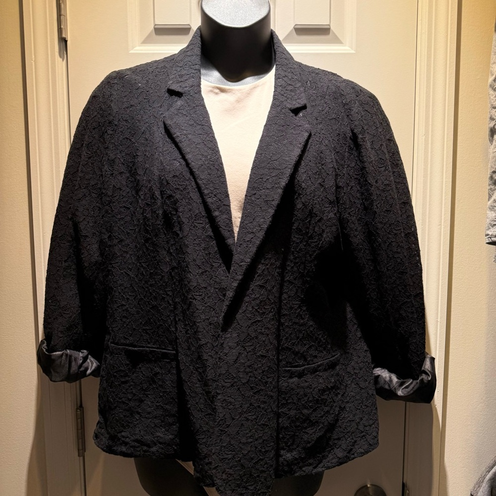 Forever 21 Lace Blazer-Size 3X